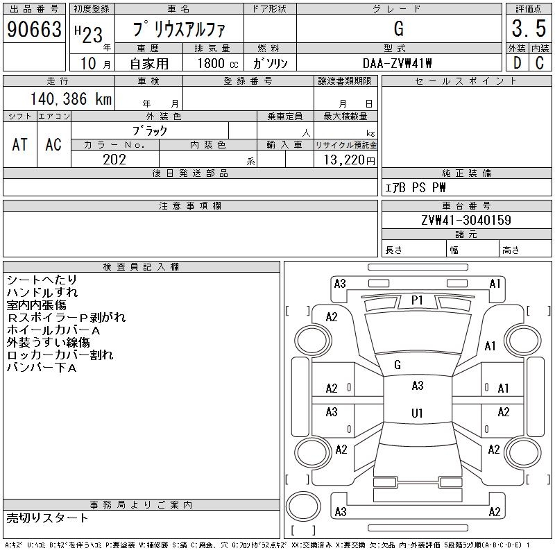 TOYOTA PRIUS ALPHA