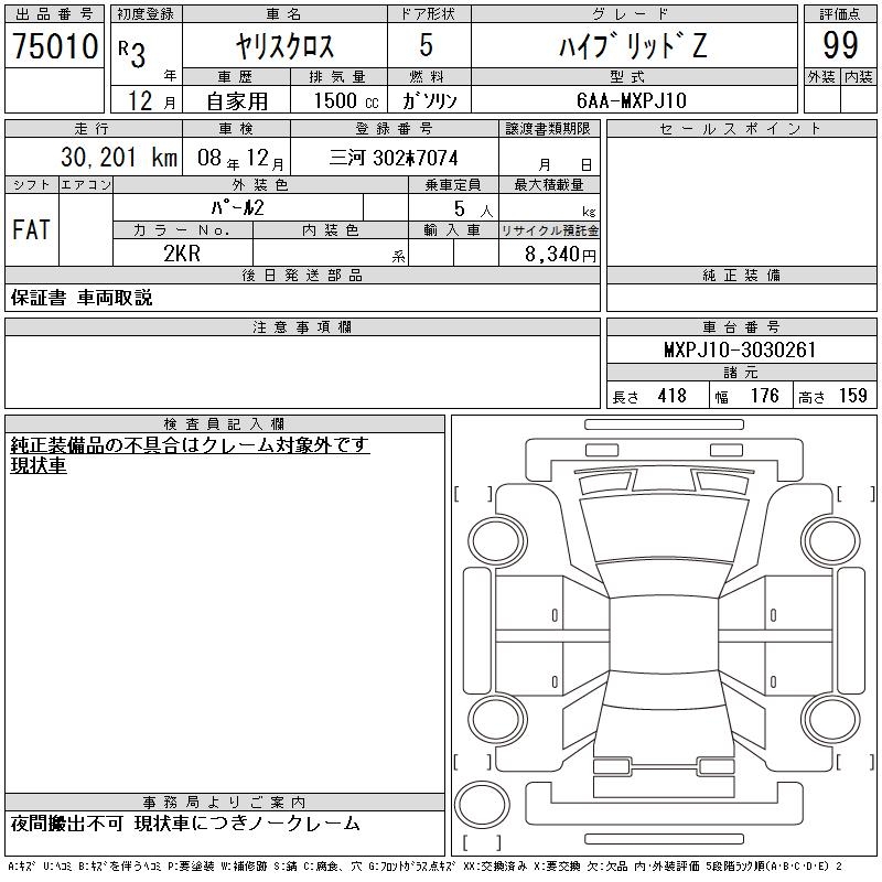 TOYOTA YARIS CROSS