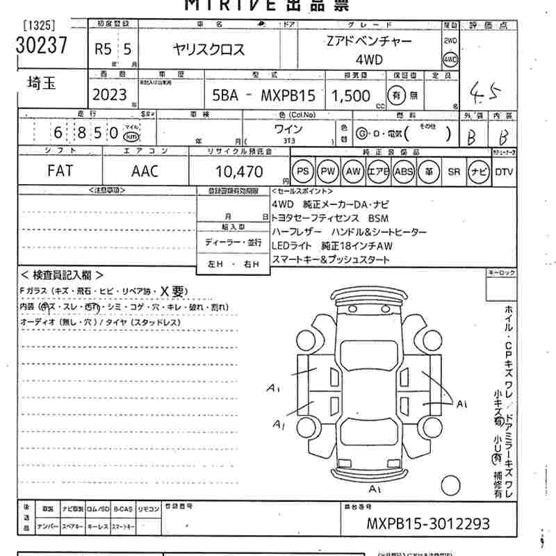 TOYOTA YARIS CROSS