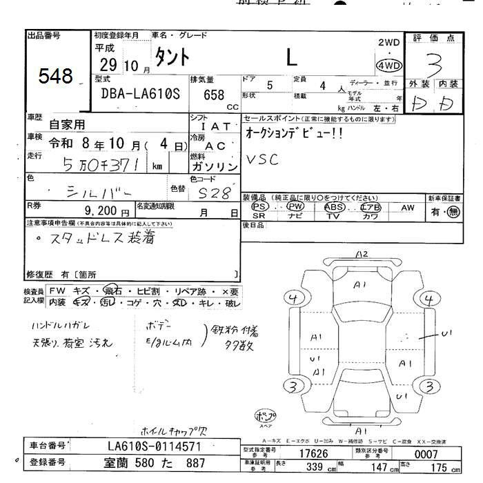 DAIHATSU TANTO