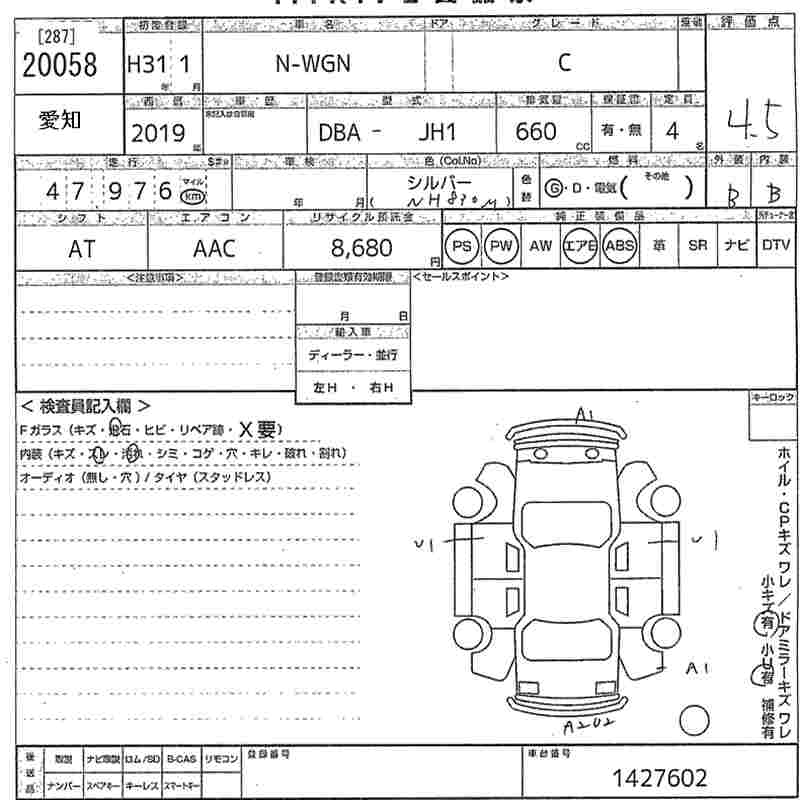 HONDA N-WGN