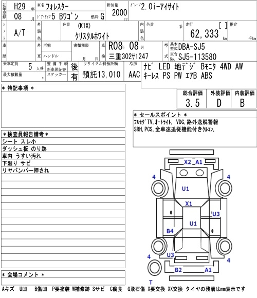 SUBARU FORESTER