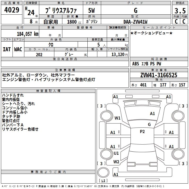 TOYOTA PRIUS ALPHA
