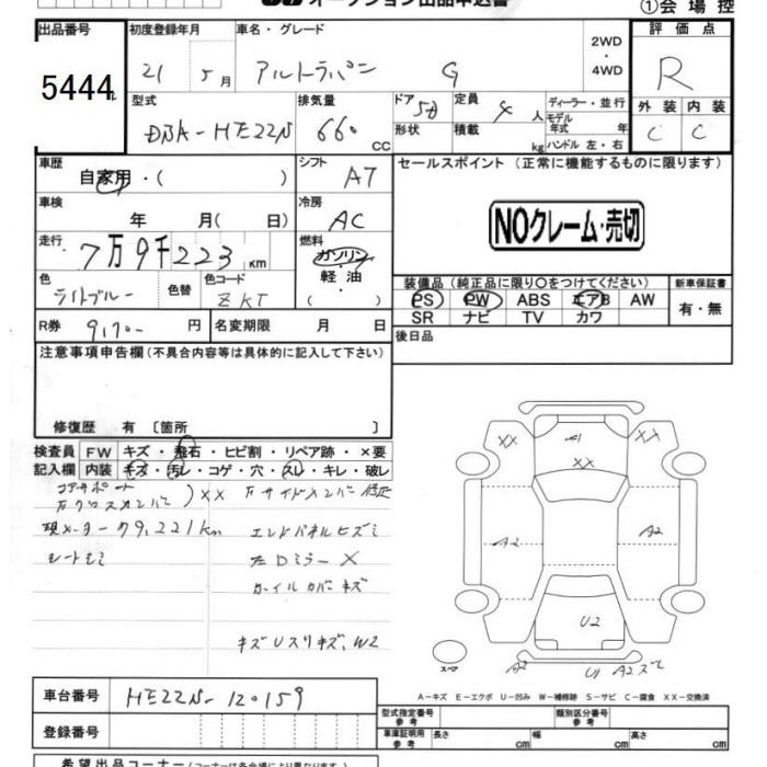SUZUKI ALTO LAPIN