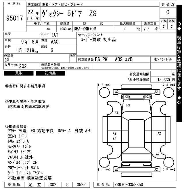 TOYOTA VOXY