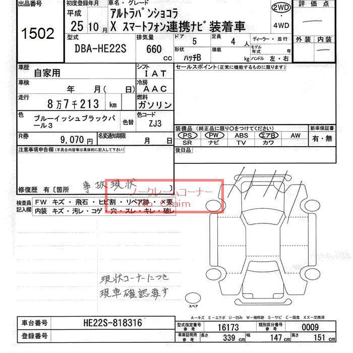 SUZUKI ALTO LAPIN