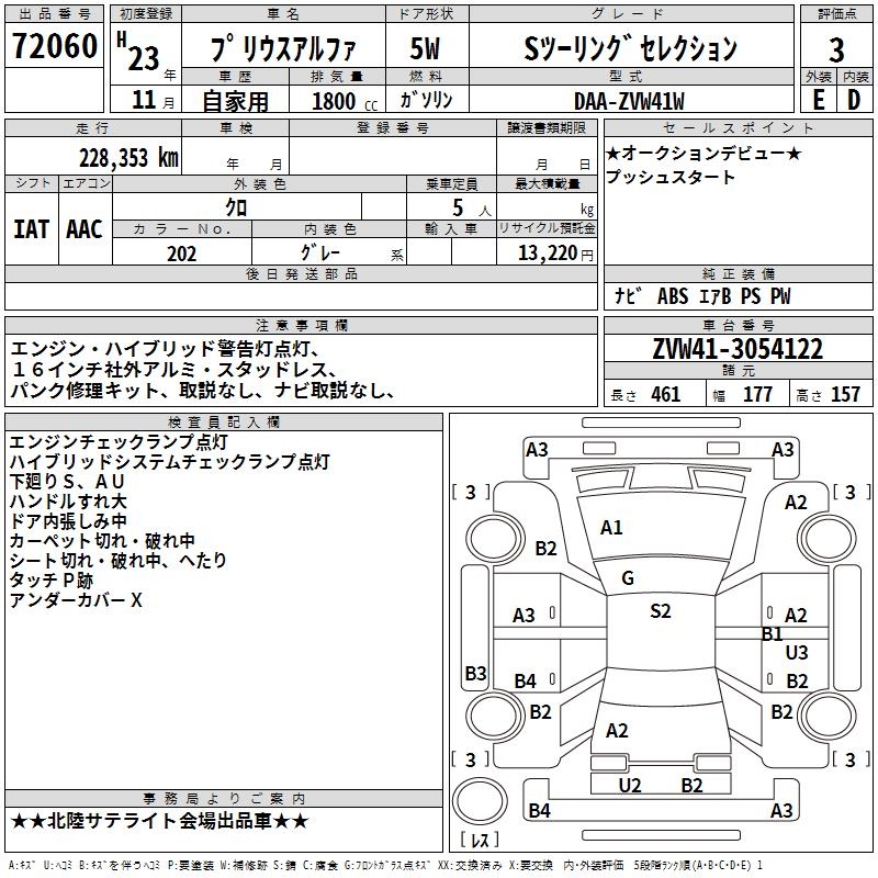 TOYOTA PRIUS ALPHA