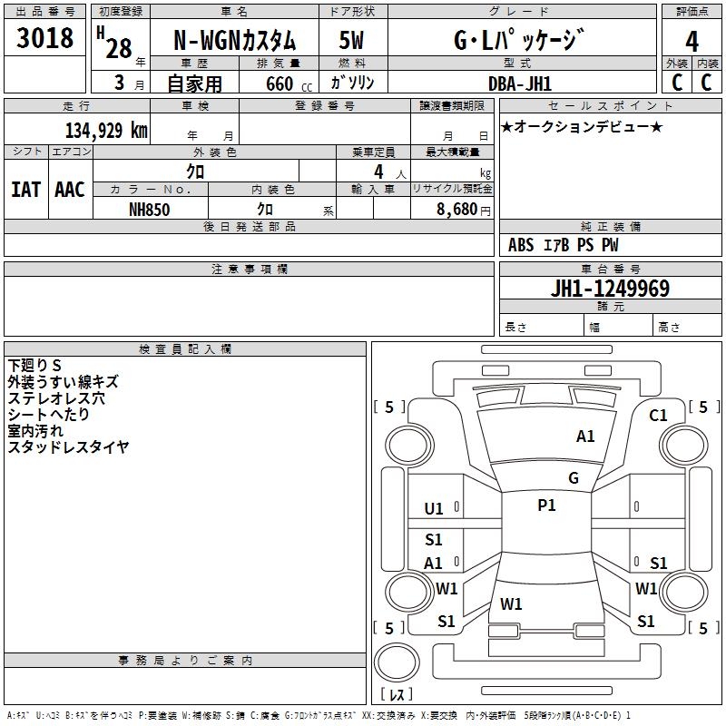 HONDA N-WGN