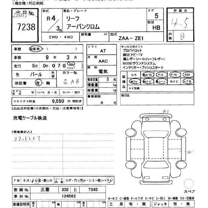 NISSAN LEAF