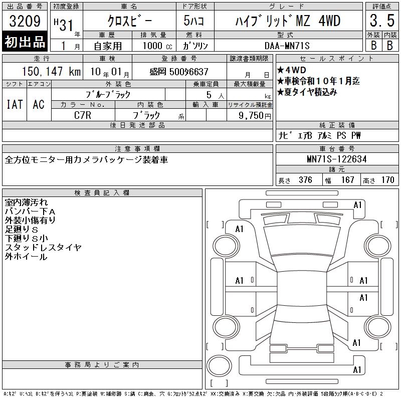 SUZUKI XBEE