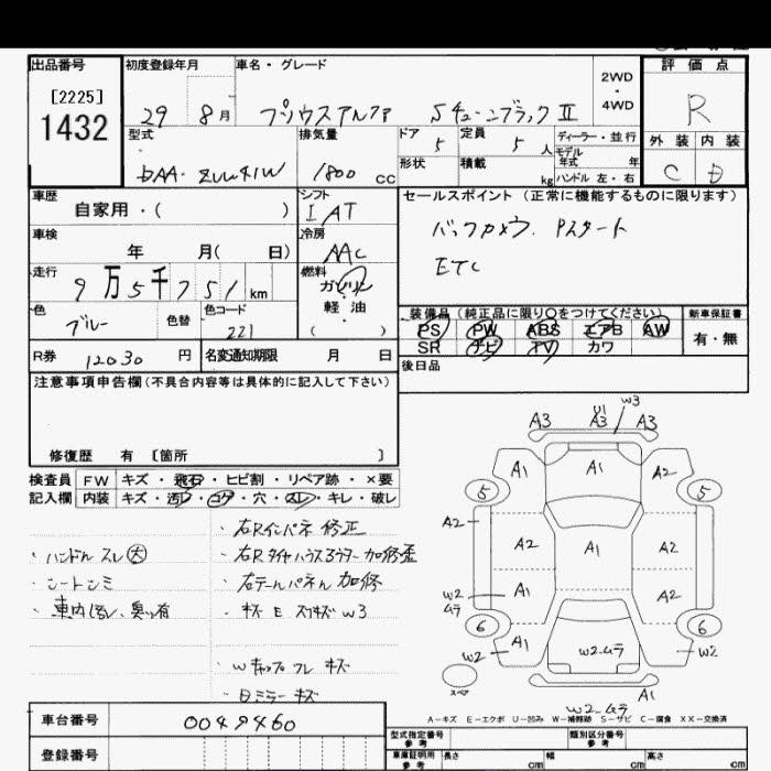 TOYOTA PRIUS ALPHA