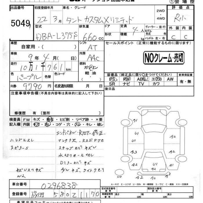 DAIHATSU TANTO