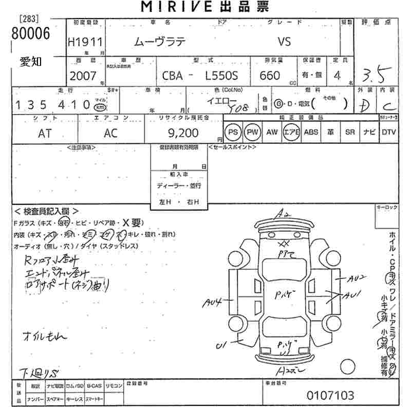 DAIHATSU MOVE LATTE