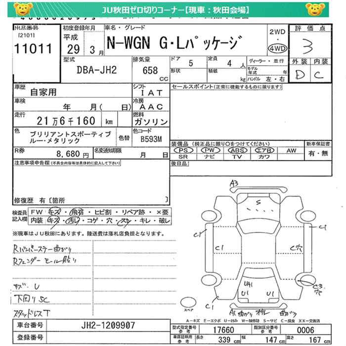 HONDA N-WGN