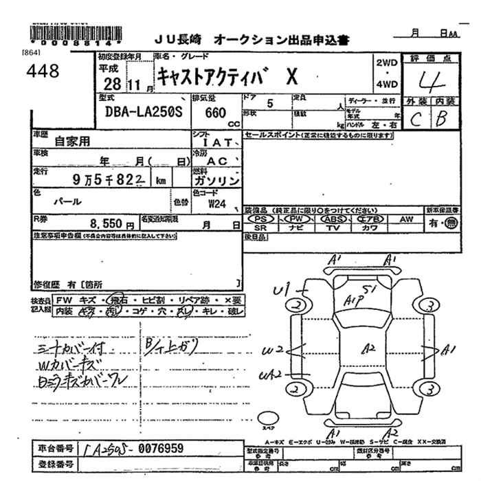 DAIHATSU CAST