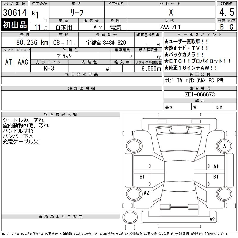NISSAN LEAF