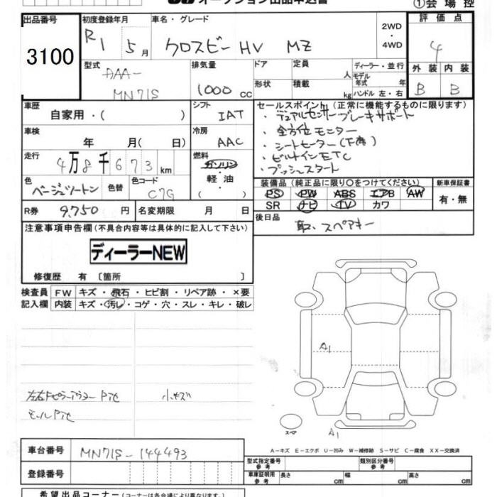 SUZUKI XBEE