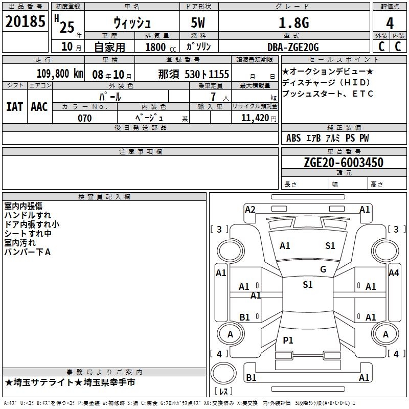 TOYOTA WISH