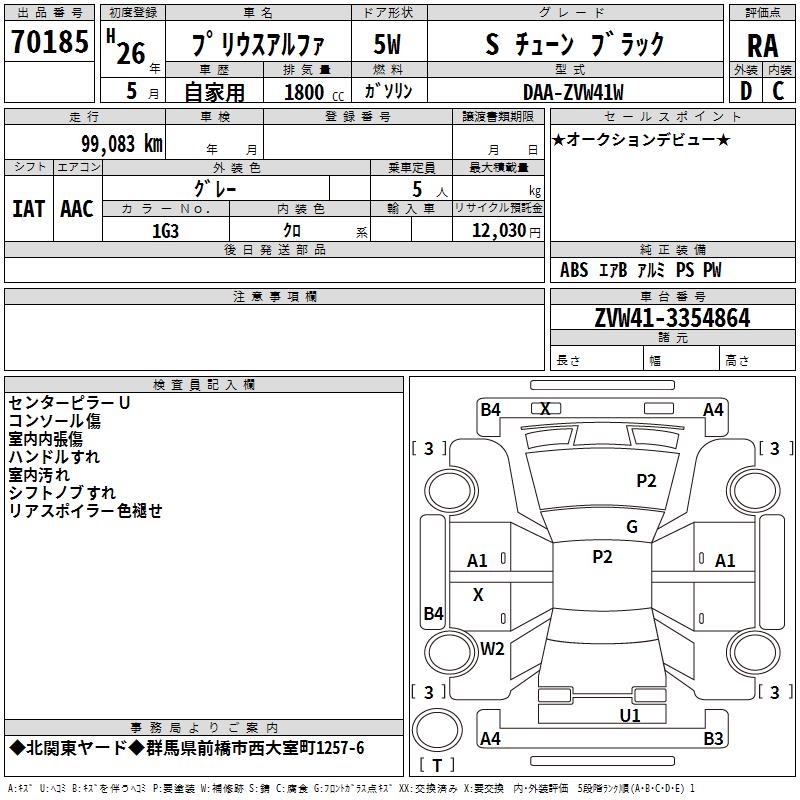 TOYOTA PRIUS ALPHA