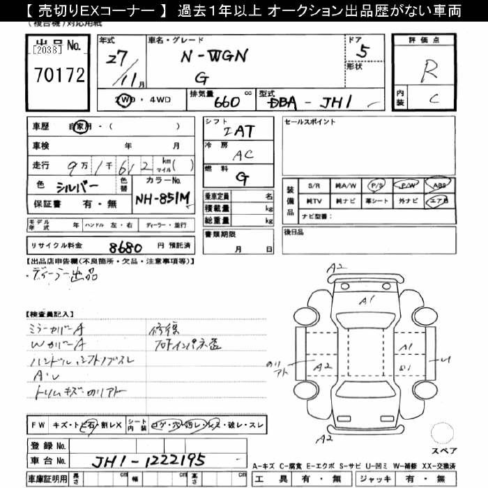 HONDA N-WGN