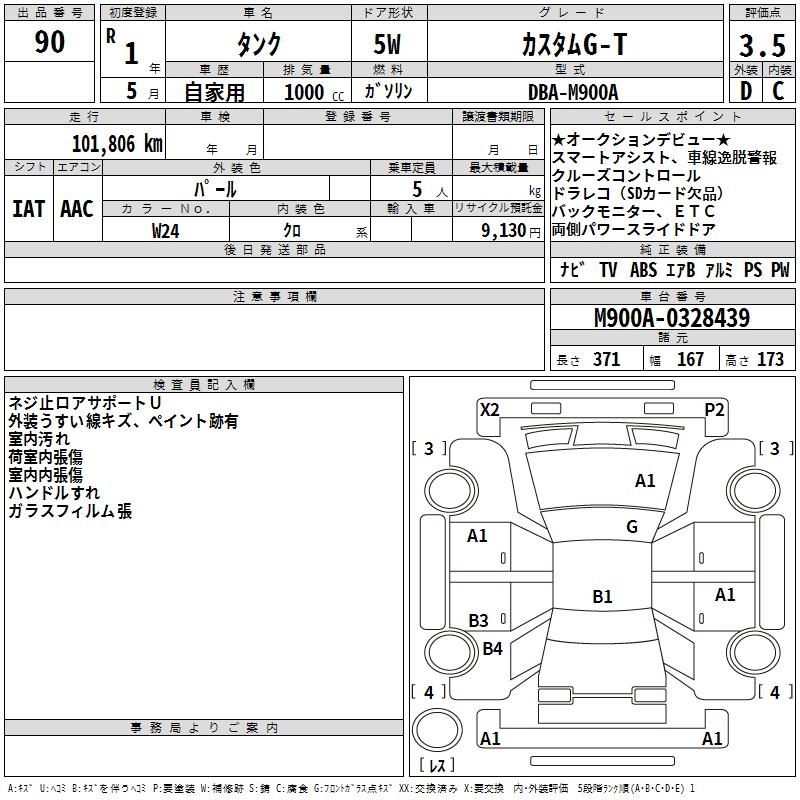 TOYOTA TANK