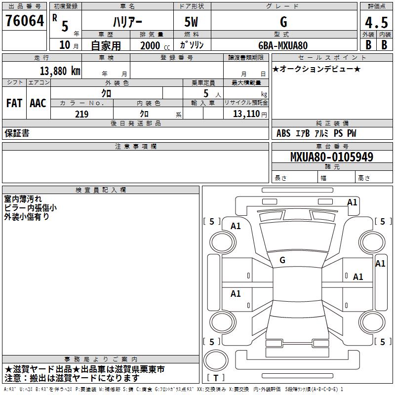 TOYOTA HARRIER