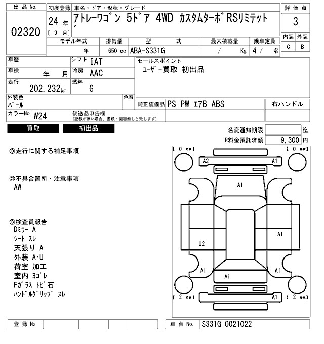 DAIHATSU ATRAI