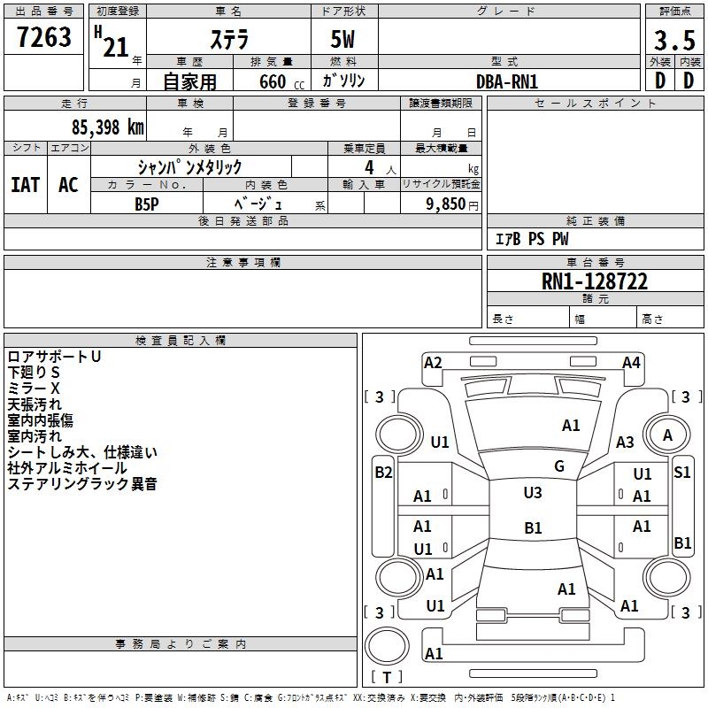 SUBARU STELLA