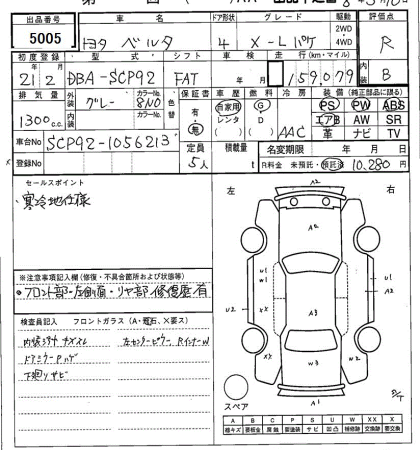 TOYOTA BELTA