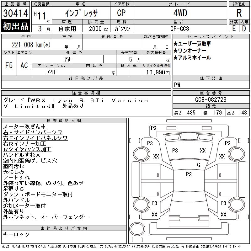 SUBARU IMPREZA