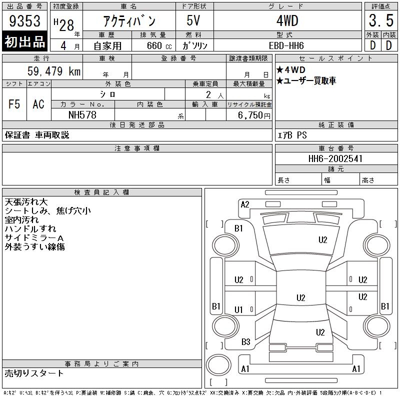 HONDA ACTY