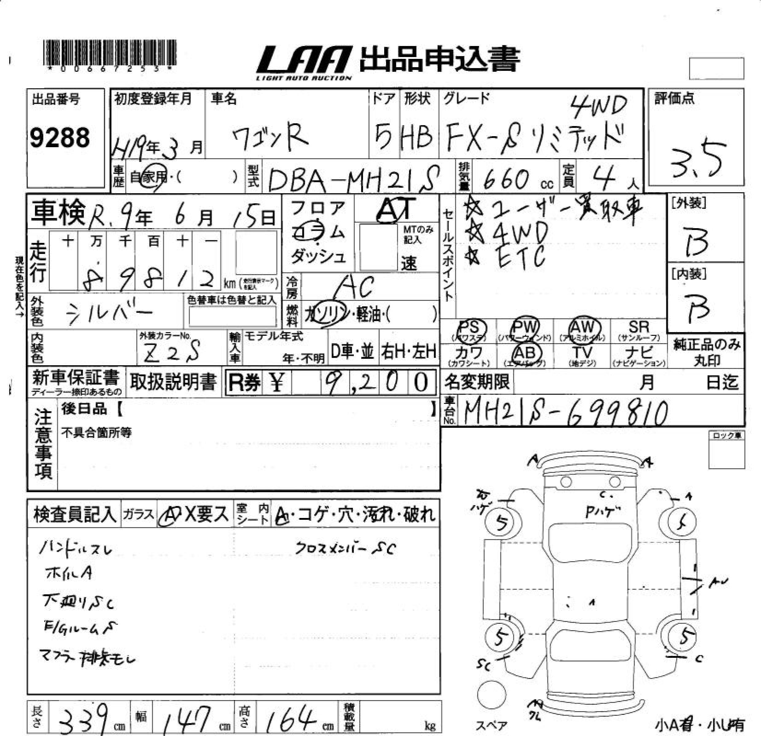 SUZUKI WAGON R