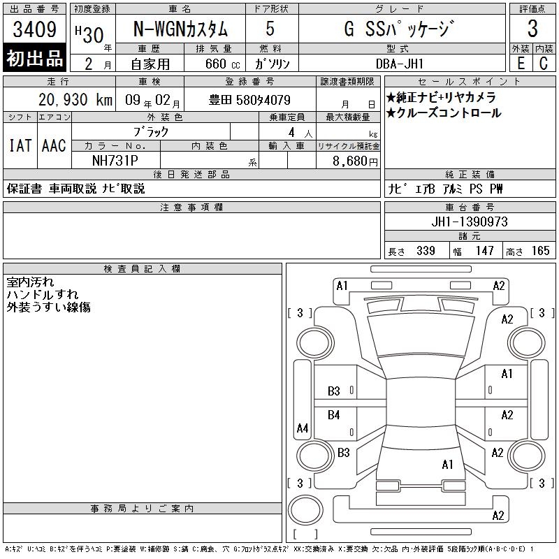 HONDA N-WGN