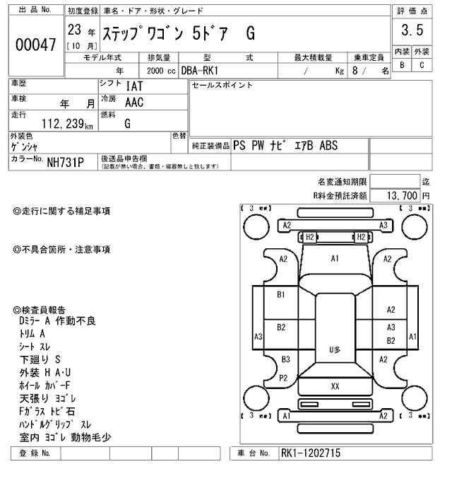 HONDA STEPWGN