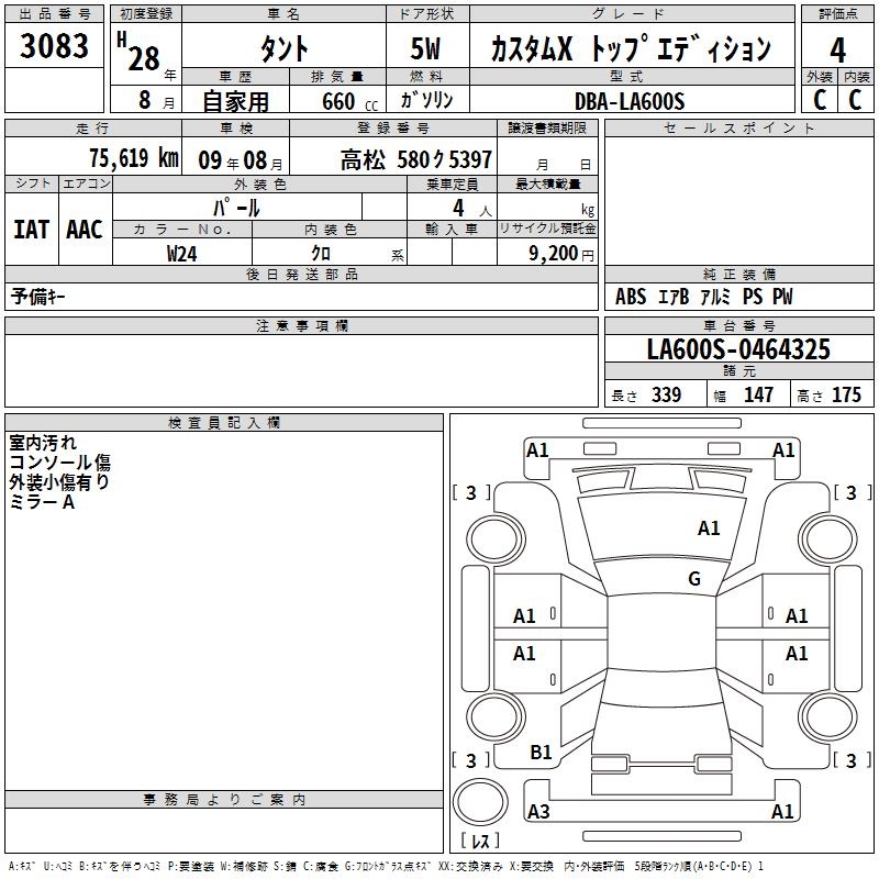 DAIHATSU TANTO