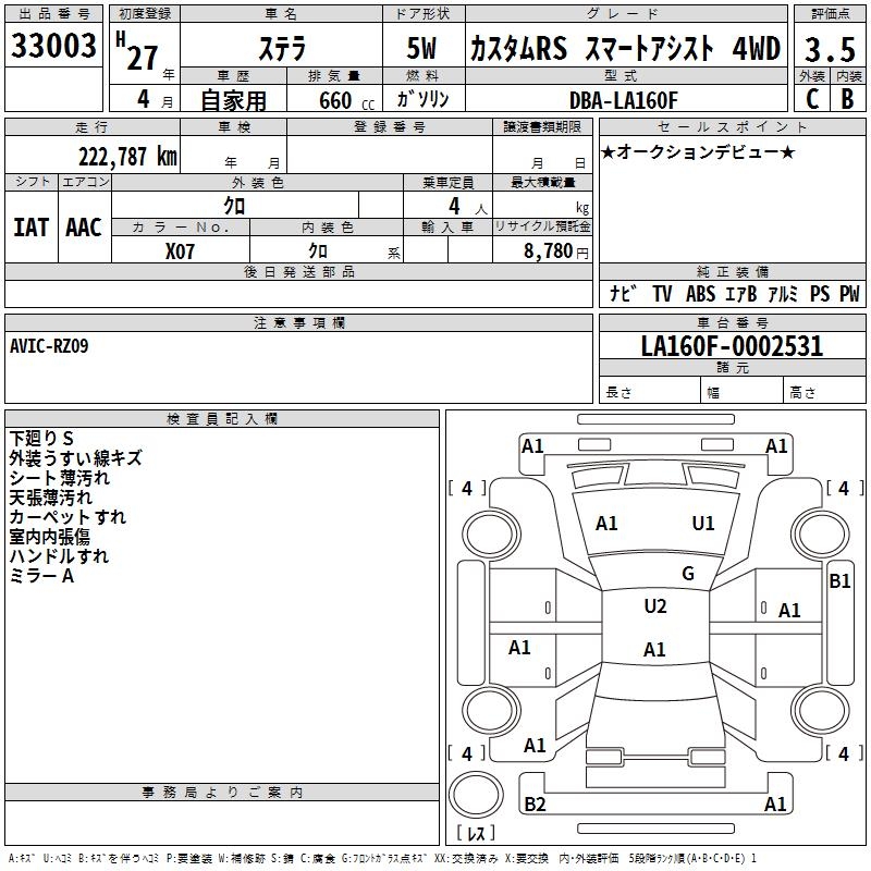SUBARU STELLA