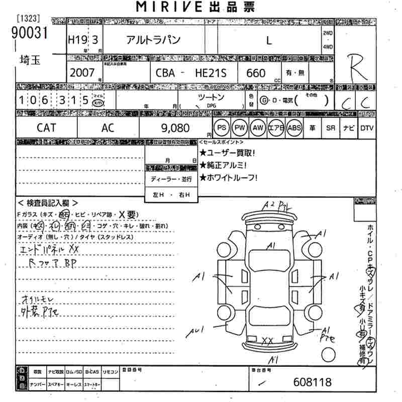SUZUKI ALTO LAPIN