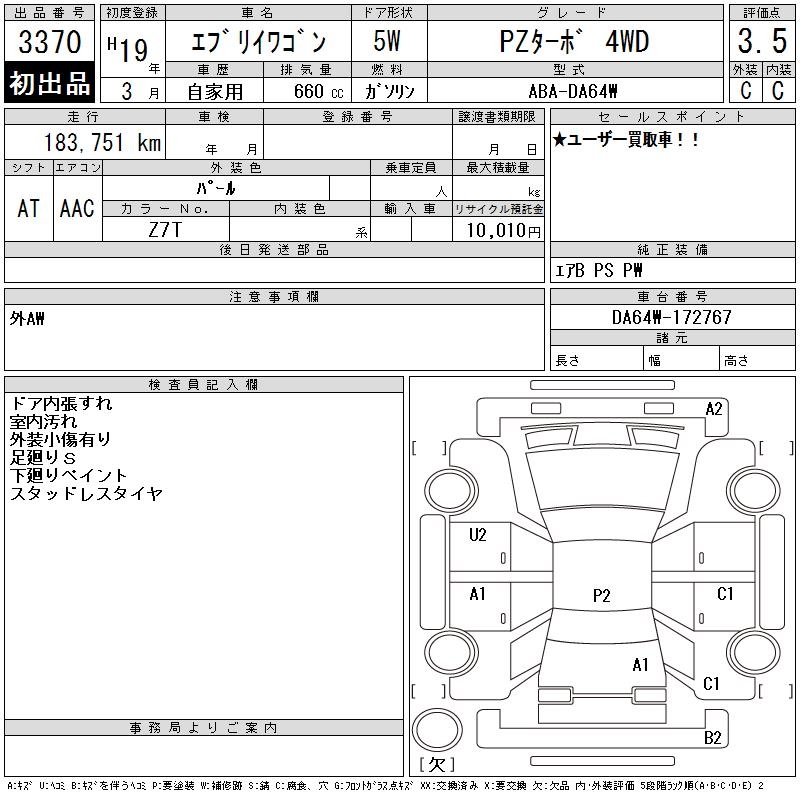 SUZUKI EVERY