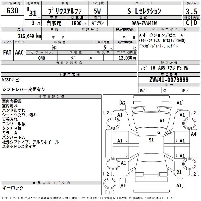 TOYOTA PRIUS ALPHA