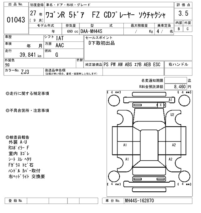 SUZUKI WAGON R