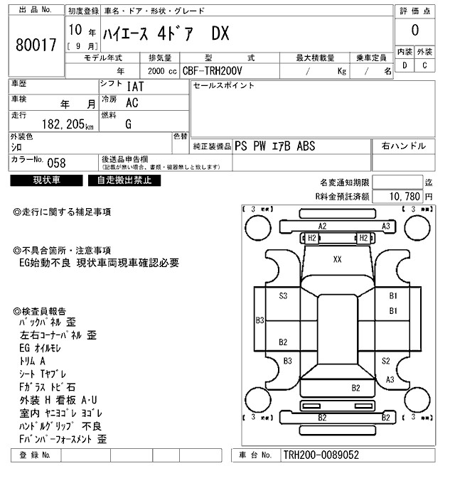 TOYOTA REGIUS ACE