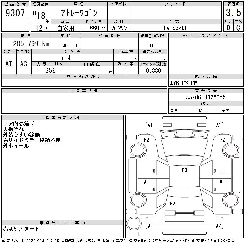 DAIHATSU ATRAI