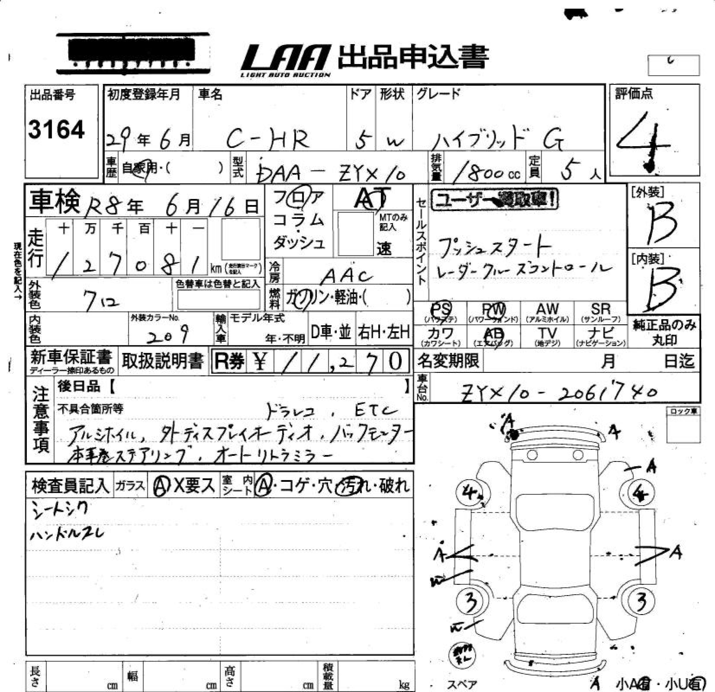 TOYOTA C-HR