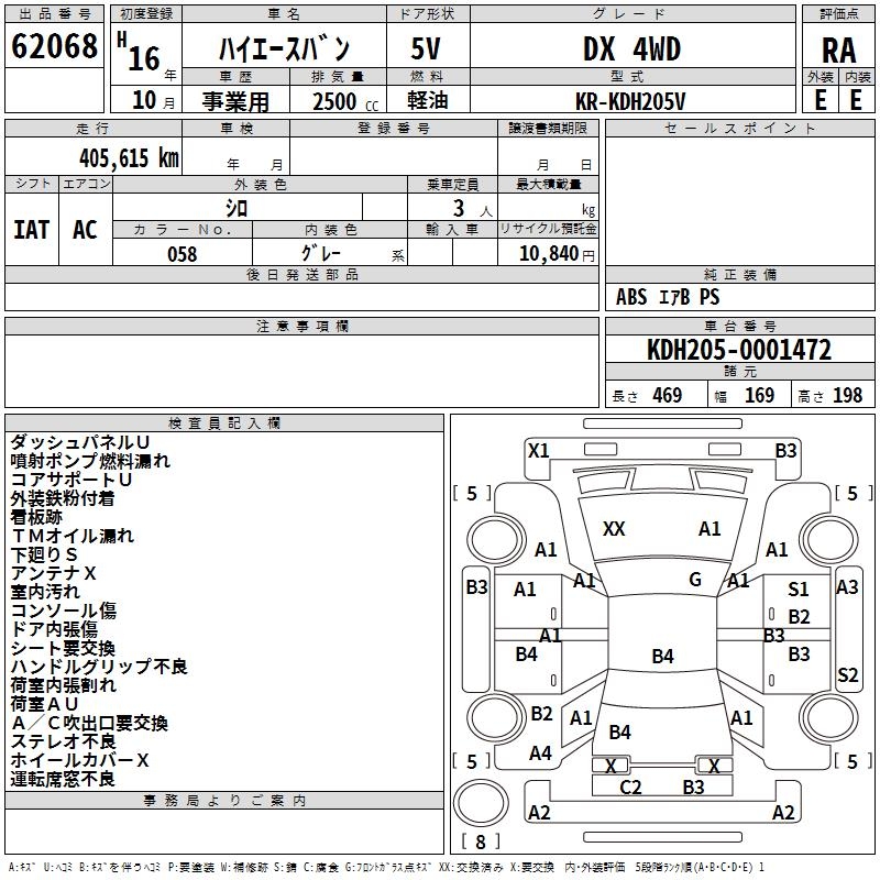 TOYOTA REGIUS ACE