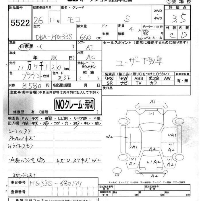 NISSAN MOCO