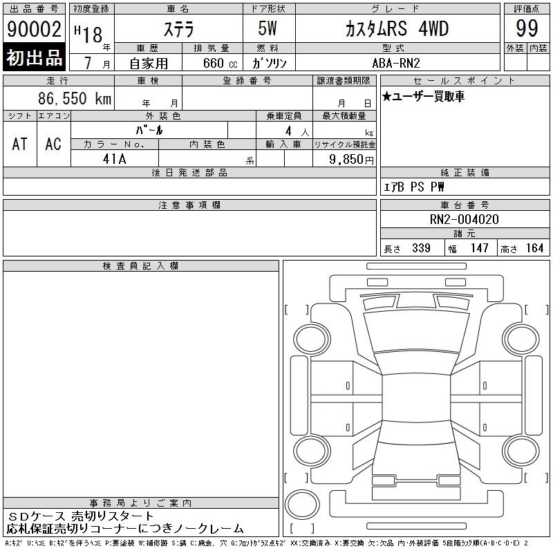 SUBARU STELLA