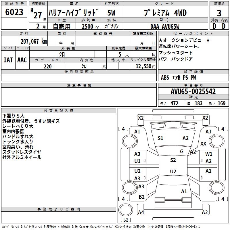 TOYOTA HARRIER
