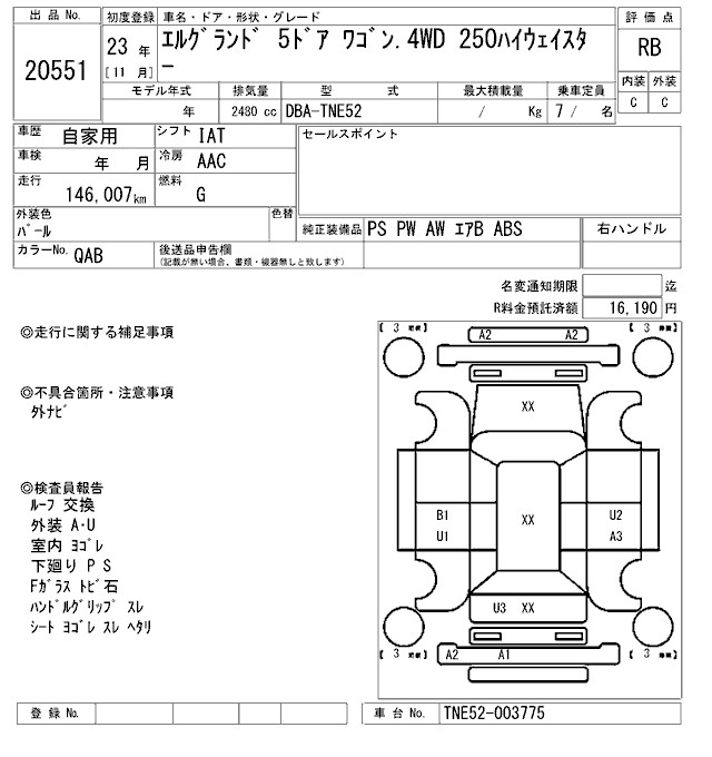 NISSAN ELGRAND
