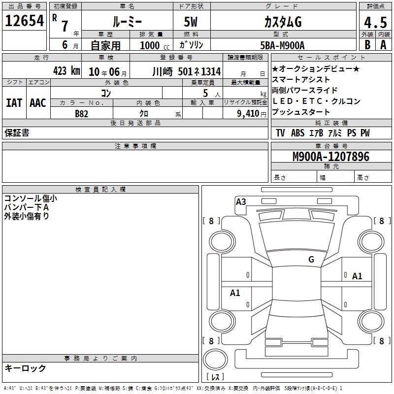 TOYOTA ROOMY