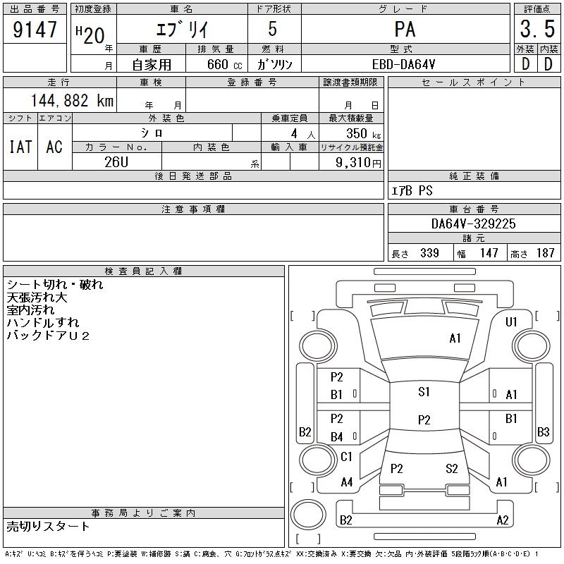 SUZUKI EVERY